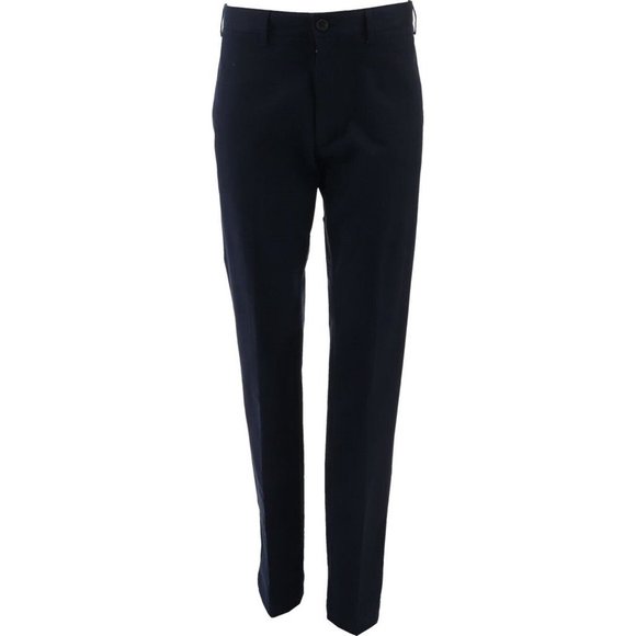 NWT LANDS' END MEN'S TAILORED FIT NO IRON CHINO PANTS CLASSIC NAVY 35 - Picture 1 of 8